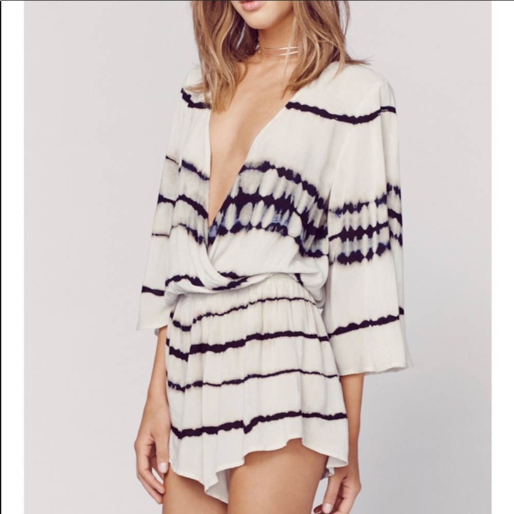 BLUE LIFE romper